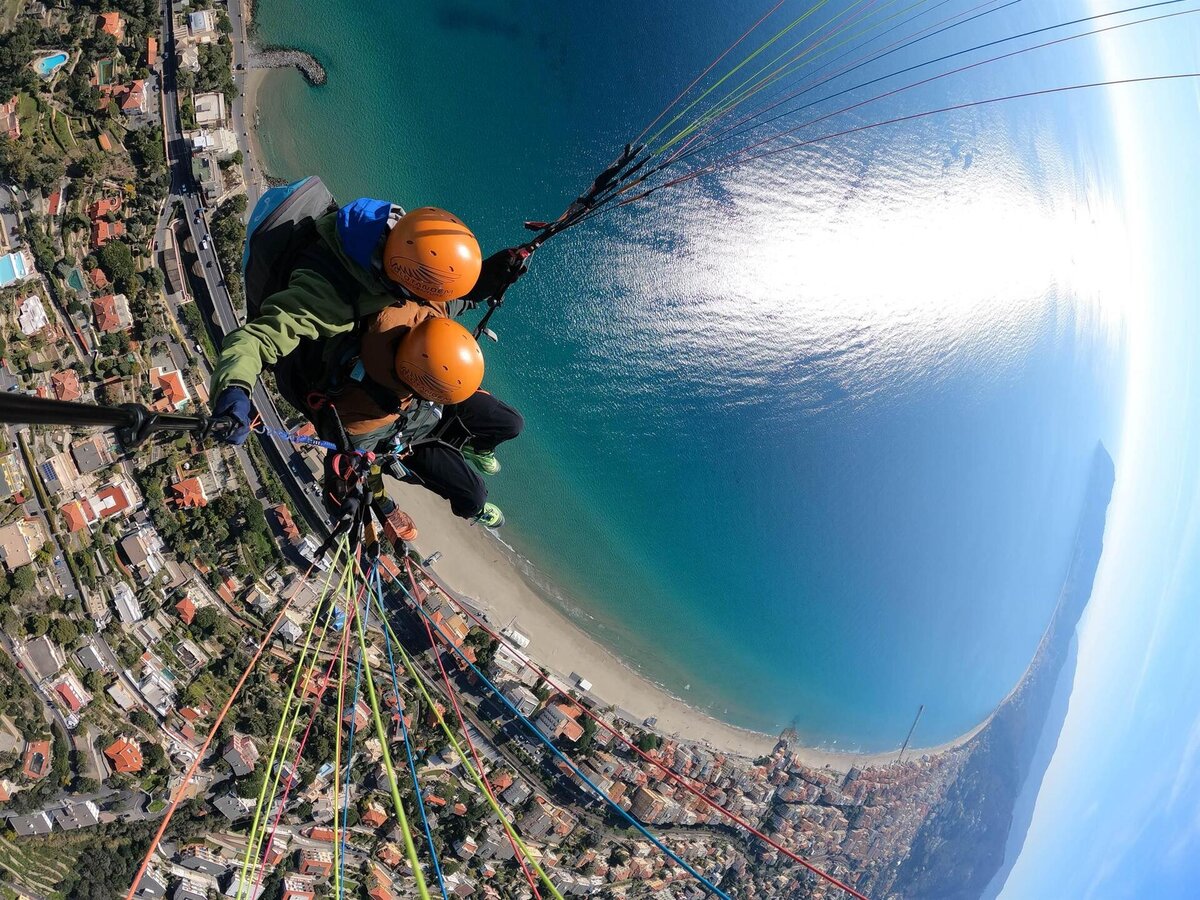 parapendio alassio paragliding