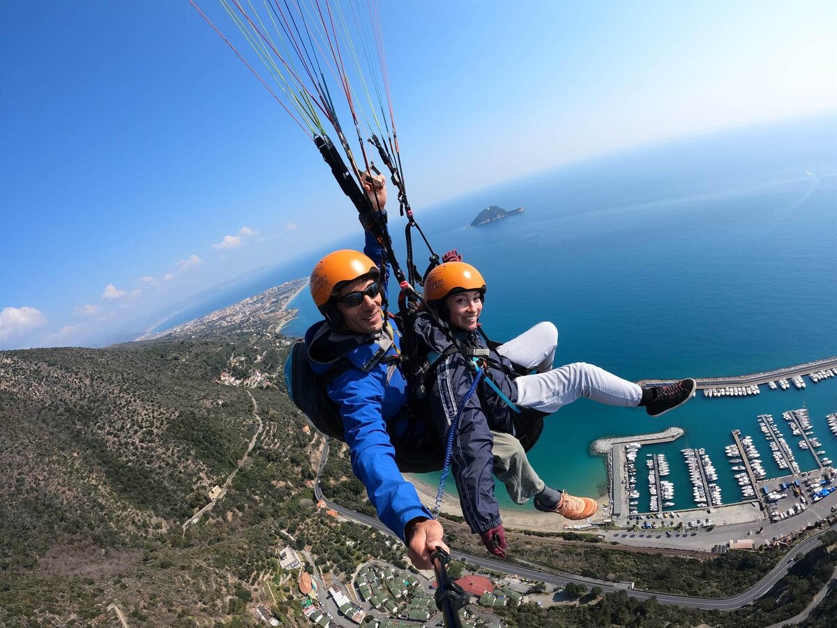 parapendio alassio liguria