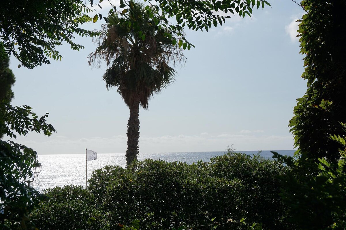 Vista mare dal terrazzo laterale