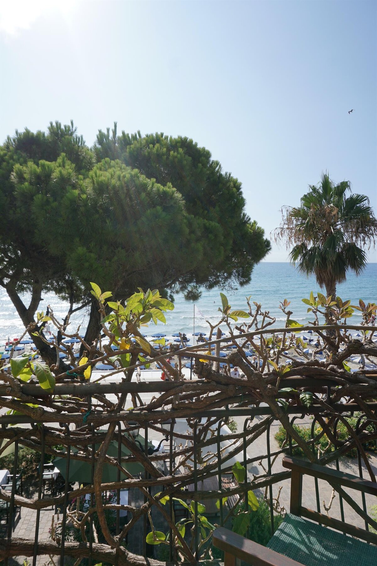 Balcone camera doppia fronte mare